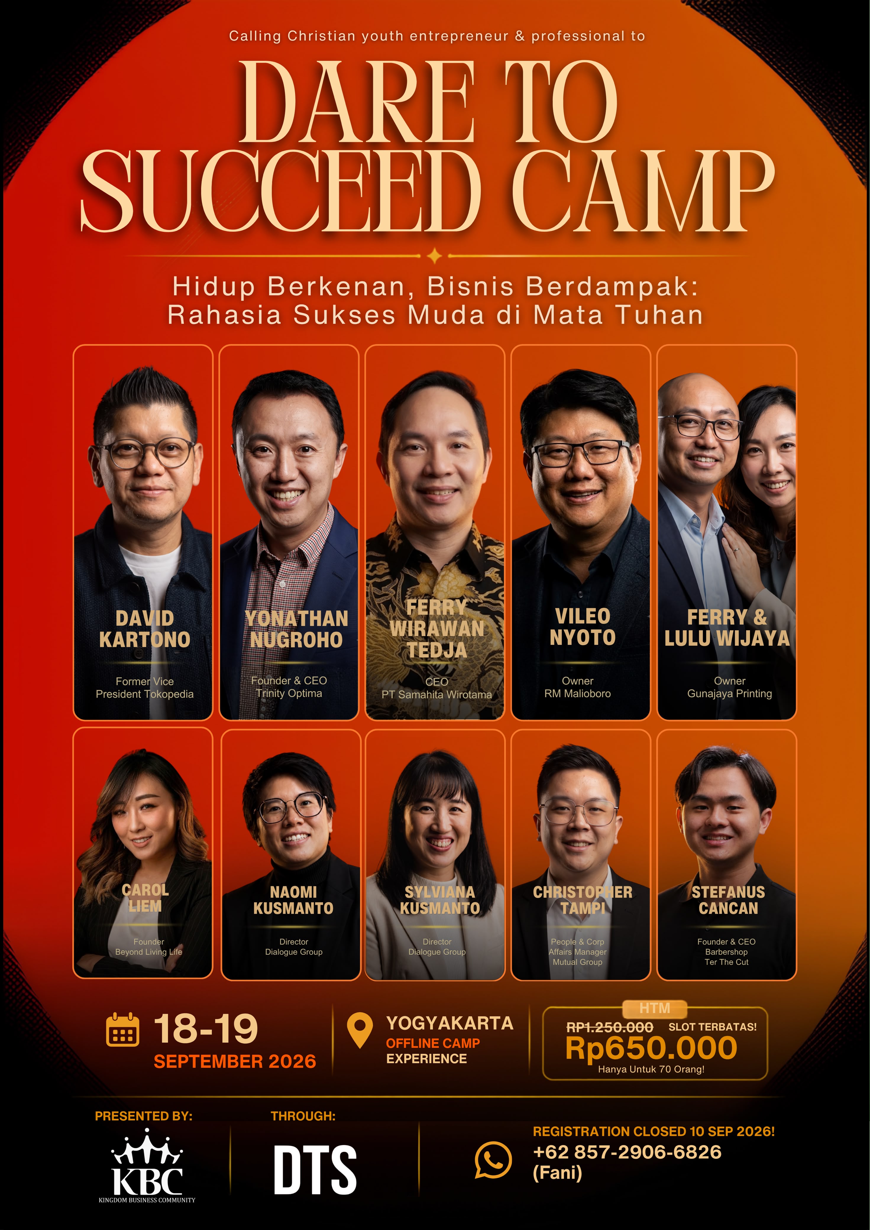 DARE TO SUCCEED BATCH 1